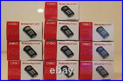 10 DSC WT4989 4 Button Wireless Backlit Security Key Fob With Icon Display