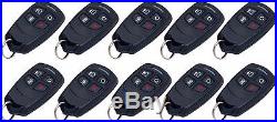 10 Honeywell Ademco 5834-4 Four-Button Wireless Key Remotes