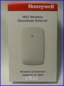 10 NEW HONEYWELL/ADEMCO/ADT 5853 Wireless Window Glassbreak SecurityAlarm Sensor