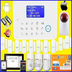 #1 PAST ADT Sales RepNUSA Wireless Home GSM Security Burglar House Alarm System