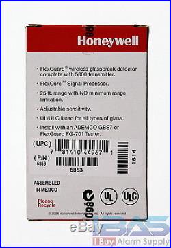 20 Honeywell Ademco ADT 5853 Wireless Glassbreak Alarm Detector Vista 20P Lynx