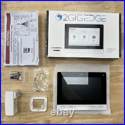 2GIG EDGE Security Panel 7 In. Touchscreen, Verizon (2GIG-EDG-NA-VA) White Wifi