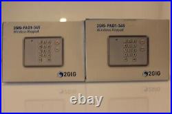 2 2gig 2GIG-PAD1-345 Go Control Wireless Keypad Security Alarm