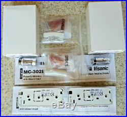 2 ADT Visonic MC 302E PG2 Wireless Magnetic Door Window Contact (868-0)1355/1515