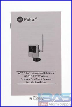 2 Sercomm ADT OC810-ADT Pulse Outdoor Wireless Network HD Camera Day / Night New