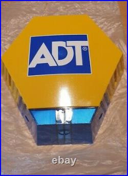 2 x ADT Alarm Dummy Box Solar & Battery Powered Latest Model Twin LED's Decoy