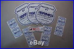 3 BRINKS YARD sign SPECIAL HOME security ALARM 8 +1 bonus sticker FAST SHIPPING