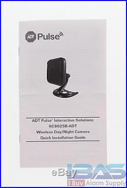 3 Sercomm ADT RC8025B-ADT Pulse Indoor Infrared Compact WIFI Wireless IP Camera