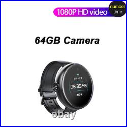 4G-128G 1080P HD Watch Spy Hidden Camera Video Recorder Waterproof Night Vision