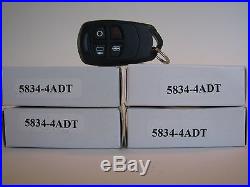 4 ADT Honeywell 5834 -4 For Alarm Keypad Security 6128 5827 6160RF 6139 5828