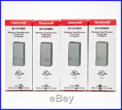 4 Ademco ADT Honeywell 5816 Brown Outdoor Open Door Magnetic Sensor Window Alarm