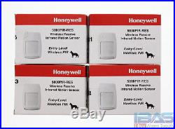 4 Honeywell Ademco ADT 5800PIR-RES Wireless Motion Detector Vista 10P 20P Lynx
