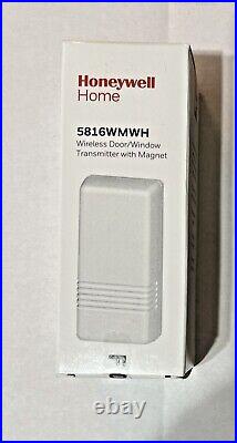 5816WMWH HONEYWELL HOME WIRELESS DOOR/WINDOW CONTACTS & MAGNETS LOT of 5 USED