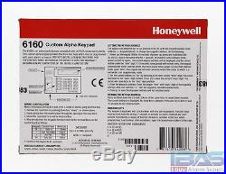5 Honeywell Ademco ADT 6160 Custom Alpha Alarm Keypad Vista 10P 15P 20P New