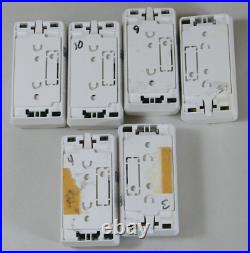 (6) Honeywell Wireless Door / Window Sensors Rf6ct White Adt