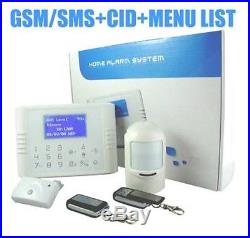 A18 101 Zones Wireless Quad 4-Bands GSM PSTN Home Security Alarm Burglar System