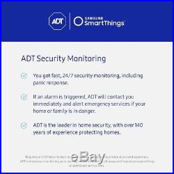 ADT Carbon Monoxide Alarm Battery Operated CO Detector Alert Monitoring Security