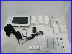 ADT Command 7 Touchscreen Home Security System Bundle Lot ADT7AIO Sensors Cam