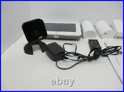 ADT Command 7 Touchscreen Home Security System Bundle Lot ADT7AIO Sensors Cam