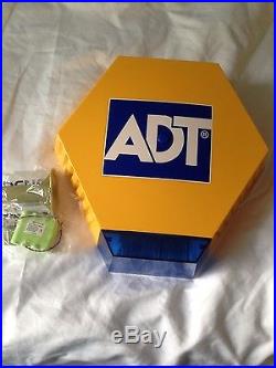 ADT Dummy bell box with bracket and solar flashing LED kit includes battery