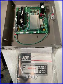 ADT Fire Alarm Security Burglar Focus 100-D Control used