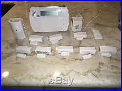 ADT Home Security System 9 Sensors, Motion Detector, Key chain Remote