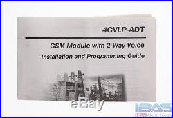 ADT Honeywell Ademco Pulse 4GVLP-ADT GSM Radio Communicator New