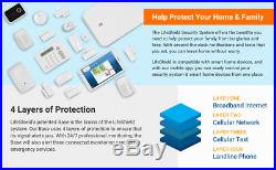 ADT LifeShield 18-Piece Easy, DIY Smart Home Security System, WiFi Smart Alexa