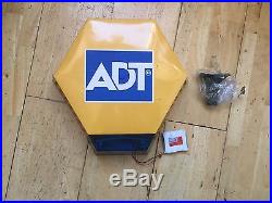 ADT Sign with Flashing Beacon