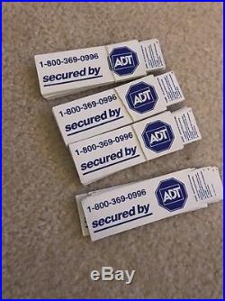 ADT Small Secure Stickers