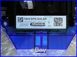 ADT Solar LED Flashing Alarm Bell Box Decoy Dummy Kit + Battery NEW STYLE Ref 2