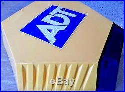 ADT Solar LED Flashing Alarm Bell Box Decoy Dummy Kit. + Bracket And Battery DCF1