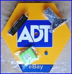 ADT Solar LED Flashing Alarm Bell Box Decoy Dummy Kit + Bracket And Battery DCF4