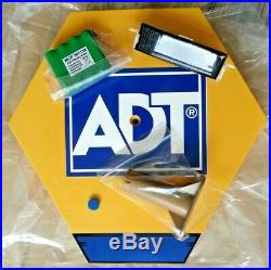 ADT Solar LED Flashing Alarm Bell Box Decoy Dummy Kit +Bracket + Battery Ref2