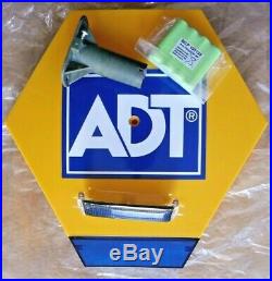 ADT Solar LED Flashing Alarm Bell Box Decoy Dummy Kit +Bracket + Battery Ref 2