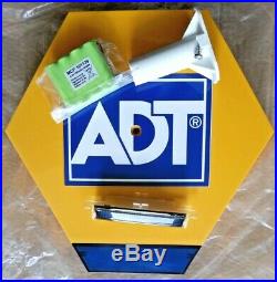 ADT Solar LED Flashing Alarm Bell Box Decoy Dummy Kit +Bracket + Battery Ref 3