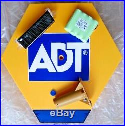 ADT Solar LED Flashing Alarm Bell Box Decoy Dummy Kit +Bracket + Battery Ref SD1