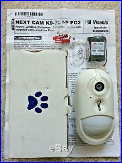ADT Visonic NEXT CAM K9-85 LP PG2 Wireless Two Way PIR Camera ID-140-3163 RefM1