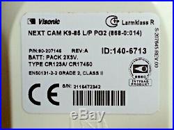 ADT Visonic NEXT CAM K9-85 LP PG2 Wireless Two Way PIR Camera ID-140-6713 RefM1