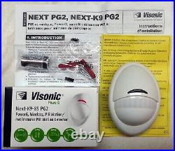 ADT Visonic NEXT K9-85 PG2 Wireless PIR Pet Friendly (868-0012) 4 Pack