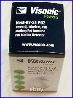 ADT Visonic NEXT K9-85 PG2 Wireless PIR Pet Friendly (868-0012) 8 Pack