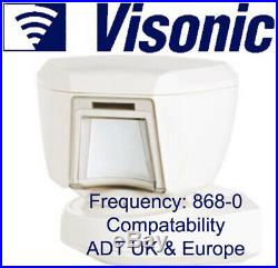 ADT Visonic Tower 20AM Wireless Outdoor Digital Mirror PIR (868-0) ID-130-2631