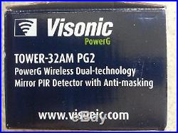 ADT Visonic Tower 32AM PG2 Wireless Dual Technology PIR (868-0) ID150-2029