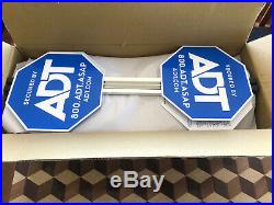 ADT home security yard signs FULL CASE OF 52 SIGNS
