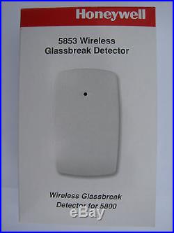 Ademco ADT Honeywell 5853 Wireless Glassbreak Window Security Glass Alarm Sensor