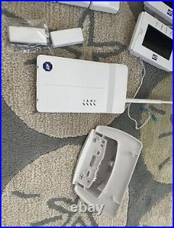 Adt Home Alarm Equipment Security Bundle Speaking Touchpads Sensors Siren Fire