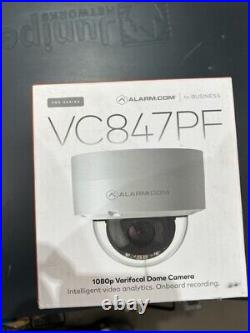 Alarm.com ADC-VC847PF 1080P Indoor/Outdoor Varifocal PoE Dome Camera (NIB)