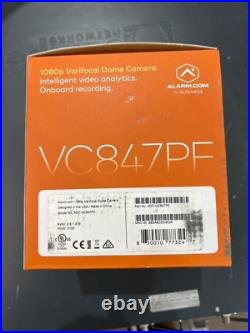 Alarm.com ADC-VC847PF 1080P Indoor/Outdoor Varifocal PoE Dome Camera (NIB)