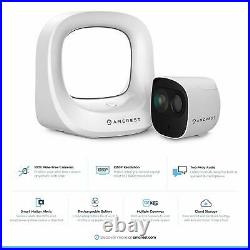 Amcrest 1080p Smart Home Hub Battery Powered Security 2X Camera Wireless System