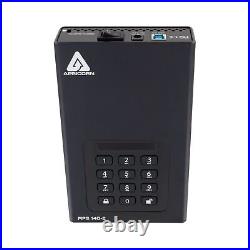 Apricorn 22TB Aegis Desktop Padlock FIPS 140-2 Validated 256-Bit Encrypted Ha